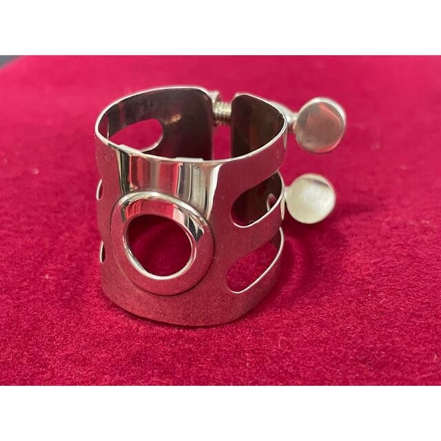クラリネット ウッドストーンリガチャーソリッドシルバー WoodStone総
