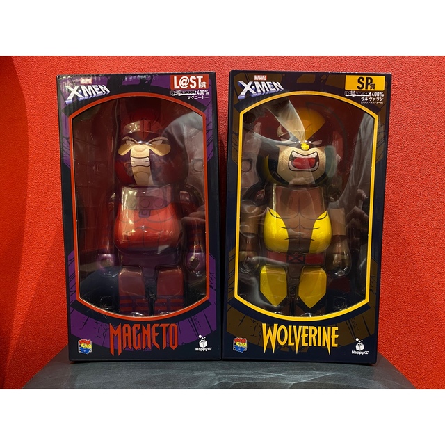 Happyくじ MARVEL x-men 「BE@RBRICK」 2022高い素材 www.gold-and