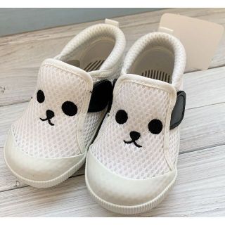 キッズ　ベビー　KIDS BABY シューズ　くつ　新品・未使用　わんわん♪　(スニーカー)