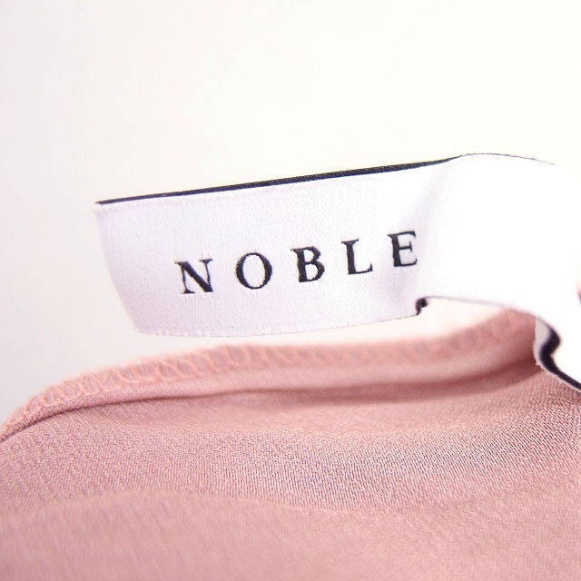 Noble(ノーブル)のノーブル NOBLE ワイド パンツ 無地 シンプル ギャザー ウエスト紐 薄手 レディースのパンツ(その他)の商品写真