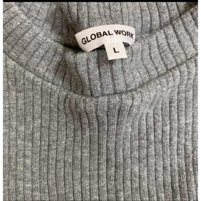 GLOBAL WORK(グローバルワーク)のグローバルワーク　リブセットアップ　110 キッズ/ベビー/マタニティのキッズ服女の子用(90cm~)(Tシャツ/カットソー)の商品写真