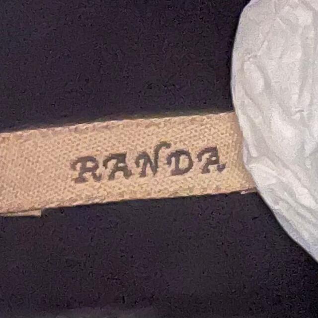 RANDA(ランダ)の新品 未使用 RANDA ブーツ ショート エンジニア ブラック S レディース レディースの靴/シューズ(ブーツ)の商品写真