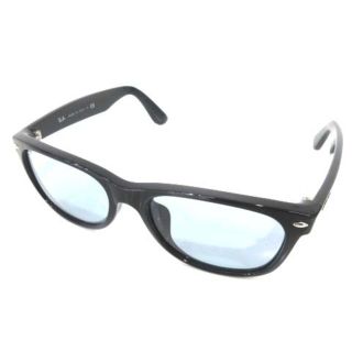 レイバン(Ray-Ban)のレイバン サングラス ウェリントン セルフレーム カラーレンズ 55□18 ロゴ(サングラス/メガネ)