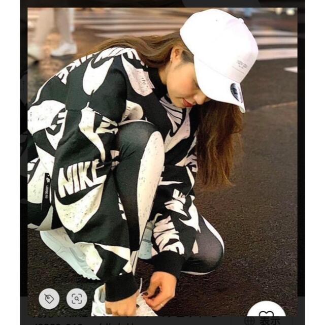 NIKE(ナイキ)のNIKE  スウェット　　フリース　ロゴ　　ブラック　　s レディースのトップス(トレーナー/スウェット)の商品写真