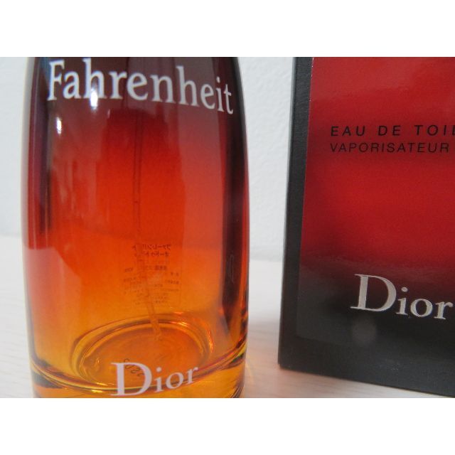 Christian Dior(クリスチャンディオール)の【香水空き瓶】クリスチャンディオール ファーレンハイト 50ml コスメ/美容の香水(その他)の商品写真