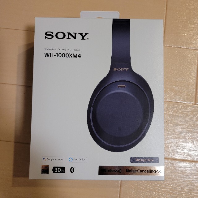 SONY ワイヤレスヘッドホン WH-1000XM4(LM) ミッドナイトブルー