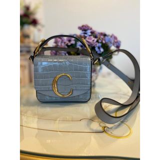 クロエ(Chloe)の希少Chloe クロコ型押し2wayミニバッグ(ショルダーバッグ)