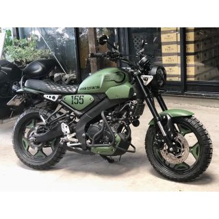 24時間以内発送 ヤマハ XSR155 タンデムバー サイドガード付きセット