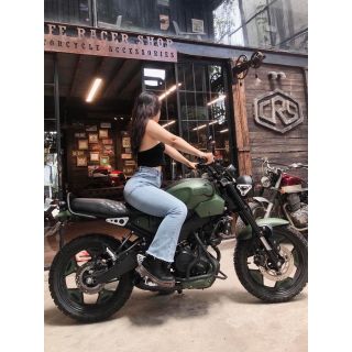 24時間以内発送 ヤマハ XSR155 タンデムバー サイドガード付きセット
