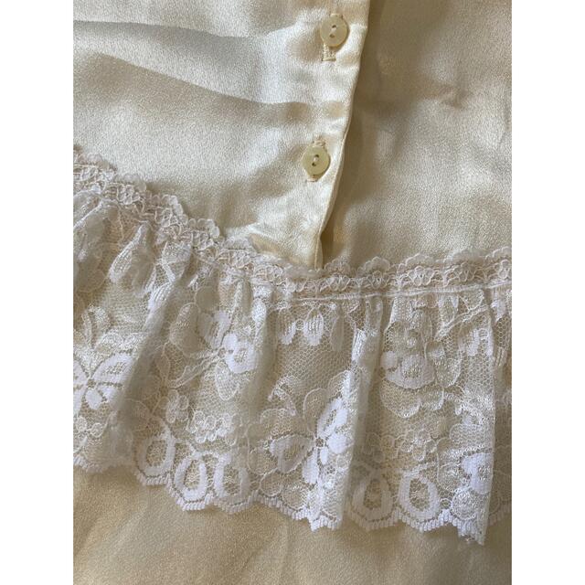 ★美品★ Gunne Sax ガニーサックス サテンブラウス 4