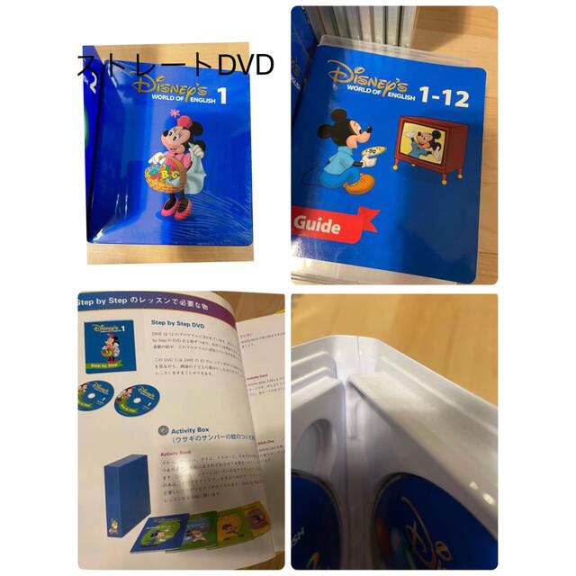 ディズニー英語システム DWF ストレートDVD&メインプログラム-