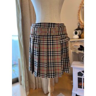 バーバリー(BURBERRY) ミニスカート(プリーツ)の通販 200点以上