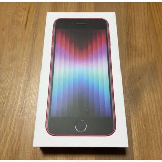 アイフォーン(iPhone)のiPhone SE（第3世代） 128GB simフリー プロダクトレッド(スマートフォン本体)