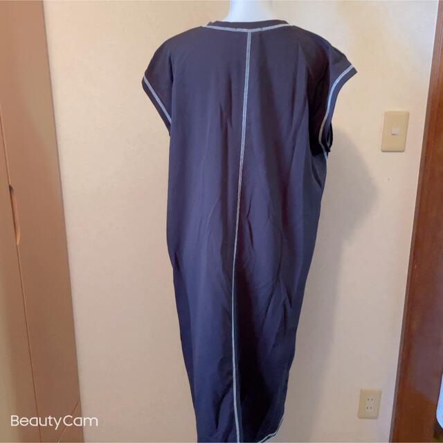 【大きいサイズ40】Stella McCartney ステッチデザインワンピース ワンピース ひざ丈ワンピース