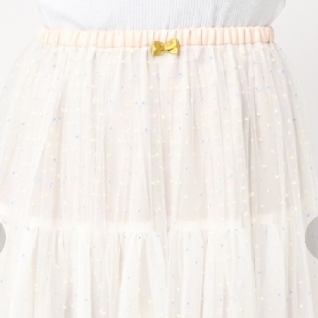 franche lippee(フランシュリッペ)の【新品タグ付】フランシュリッペのかわいいチュールドットスカート レディースのスカート(ロングスカート)の商品写真