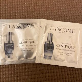 ランコム(LANCOME)の値下げ！新品 ランコム ジェニフィックアドバンスト 美容液1ml 2パウチ(美容液)