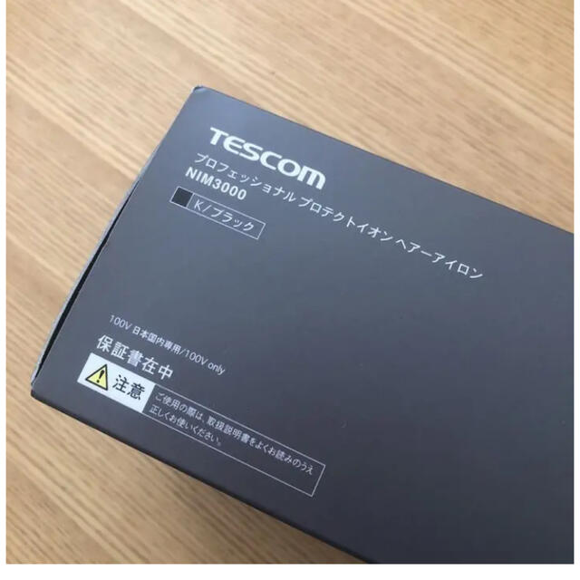 TESCOM - TESCOM NIM3000(K) テスコム プロテクトイオン ヘアアイロン ...