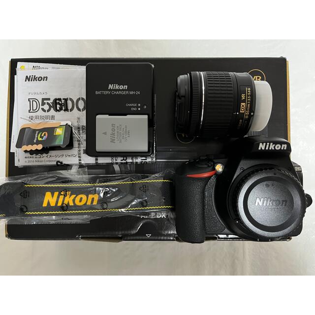 新着 Nikon Nikon レンズキット VR 18-55 D5600 デジタル一眼