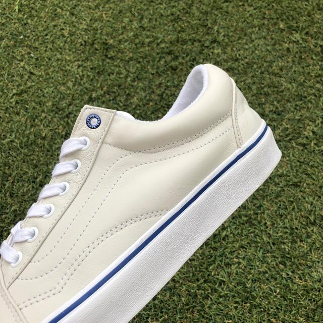 美品29 US企画！VANS ヴァンズ オールドスクール レザー GH344 6