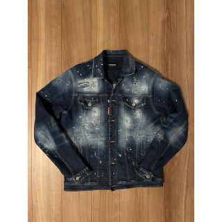 dsquared2 デニムジャケット Gジャン メンズ 本物 ディースクエアード クリアランス超安い 定価15万円 新品 18AW公式ルック掲載 ジャケット DSQUARED2 Gジャン/デニムジャケット