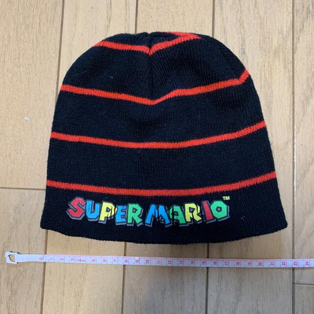 激レア　スーパーマリオ　used ビンテージ　アメリカ古着　 ビーニー メンズの帽子(ニット帽/ビーニー)の商品写真