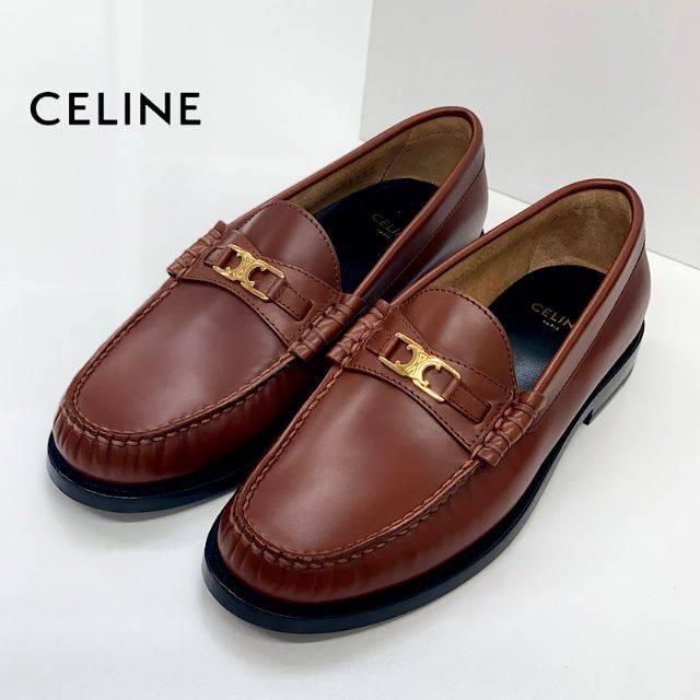 素敵でユニークな celine - 4041 未使用 セリーヌ レザー トリオンフ