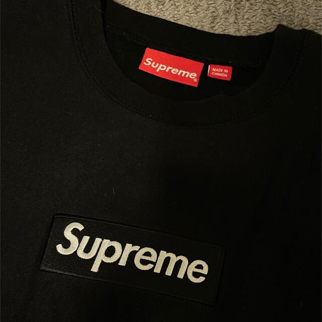 Supreme Box Logo Crewneck Black Sサイズスウェット