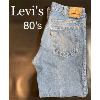 リーバイス(Levi's)の激レア　80's リーバイス517　オレンジタブ  ブーツカット　デニムパンツ(デニム/ジーンズ)