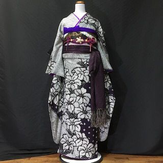 【最終お値引き】逸品　本総絞り　本振袖(振袖)