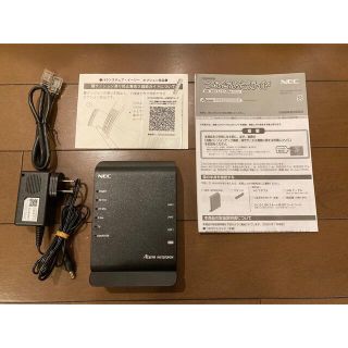 エヌイーシー(NEC)のNEC PA-WG1200HS4 Wi-Fiルーター Aterm WG1200…(PC周辺機器)