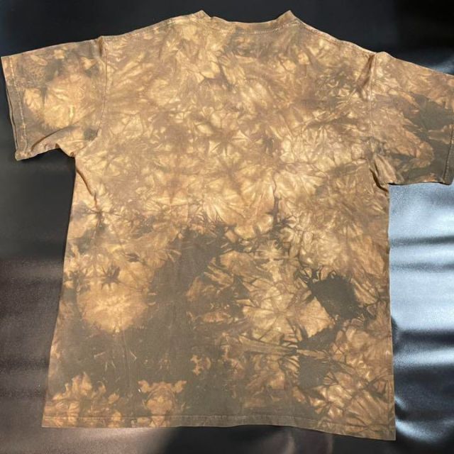 極レア THE MOUNTAIN 90s Tシャツ アニマル　タイダイ柄 鹿 メンズのトップス(Tシャツ/カットソー(半袖/袖なし))の商品写真