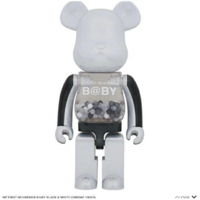 MY FIRST BE@RBRICK B@BY BLACK & WHITE