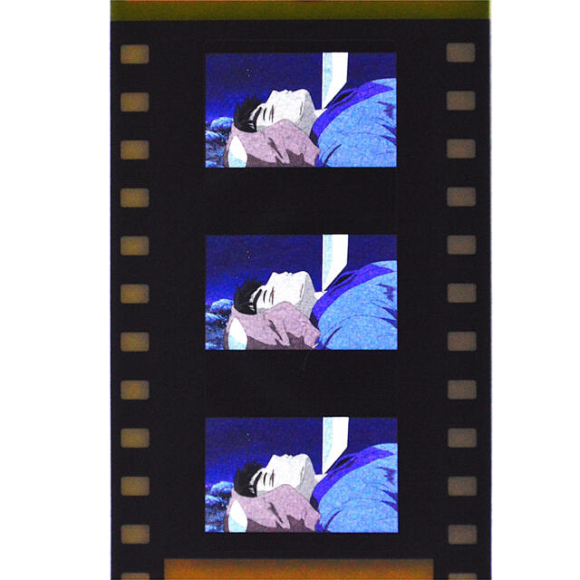 ジブリ(ジブリ)の三鷹の森ジブリ美術館 フィルム型 入場券 もののけ姫 アシタカ サンが首元に剣  チケットの施設利用券(美術館/博物館)の商品写真