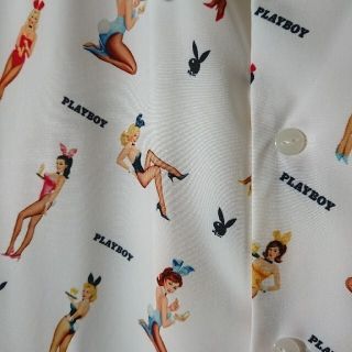 フリークスストア(FREAK'S STORE)のFREAK'S STORE×PLAYBOY 総柄オープンカラーシャツ(シャツ)