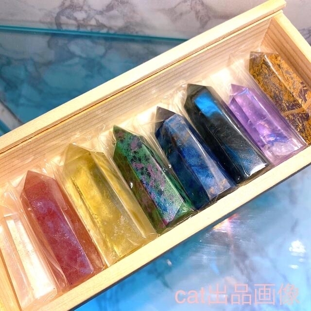 送料無料 水晶 クリスタル 六角 アメジスト セット