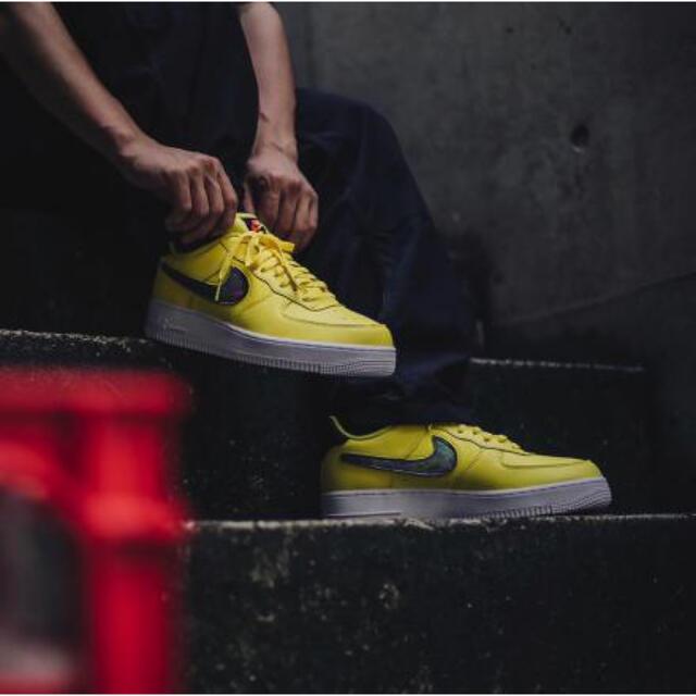 NIKE AIR FORCE 1 LOW YELLOW PULSE 30.0cm