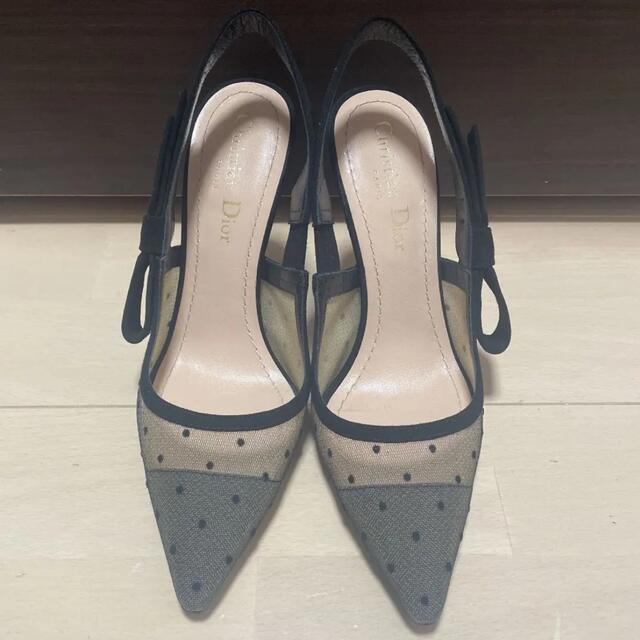 Dior - ディオール ドット スリングバックパンプス 35 22.5cmの通販 by