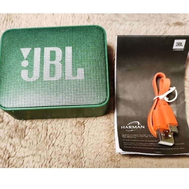 JBL　GO2　BluetoothSpeaker(グリーン) スマホ/家電/カメラのオーディオ機器(スピーカー)の商品写真