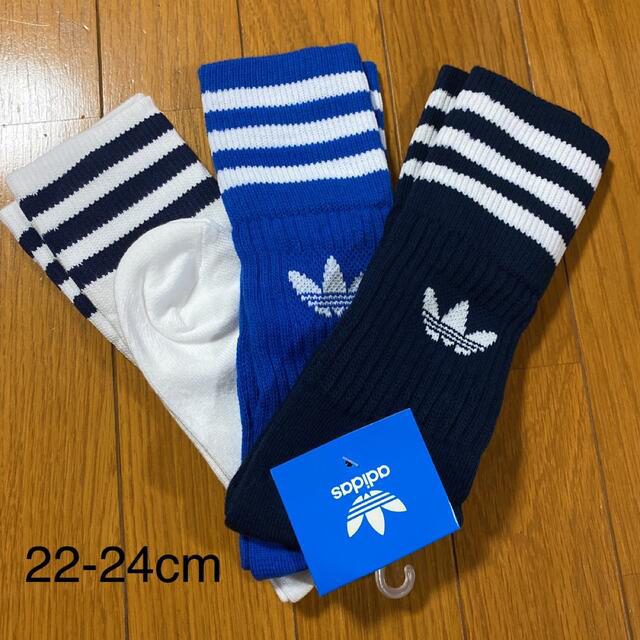 adidas(アディダス)のアディダス オリジナル ソックス 3足セット 22-24cm メンズのレッグウェア(ソックス)の商品写真