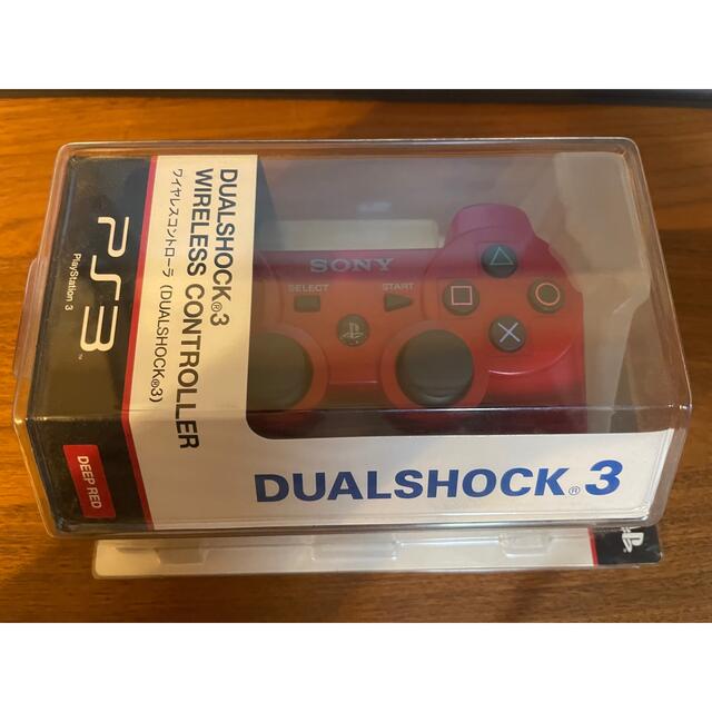 【生産終了品・新品未開封】PS3 DUALSHOCK3  DEEP RED