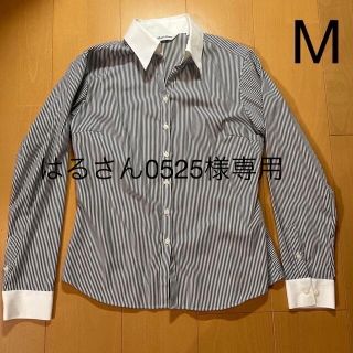 ブリックハウスバイトウキョウシャツ(BRICK HOUSE by Tokyo Shirts)のBRICK HOUSE 長袖ストライプシャツ・M・ノーアイロン (シャツ/ブラウス(長袖/七分))