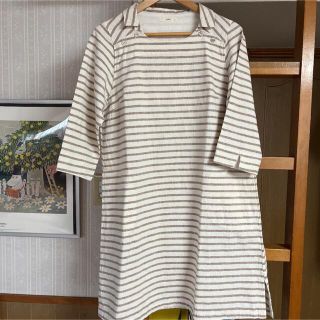 シップス(SHIPS)の《美品》SHIPS（シップス）七分袖のチュニック　♪(チュニック)