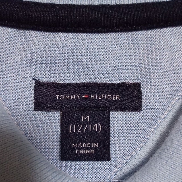 TOMMY HILFIGER(トミーヒルフィガー)のTOMMY HILFIGER  キッズ150 160 ポロシャツ　新品未使用 キッズ/ベビー/マタニティのキッズ服男の子用(90cm~)(Tシャツ/カットソー)の商品写真