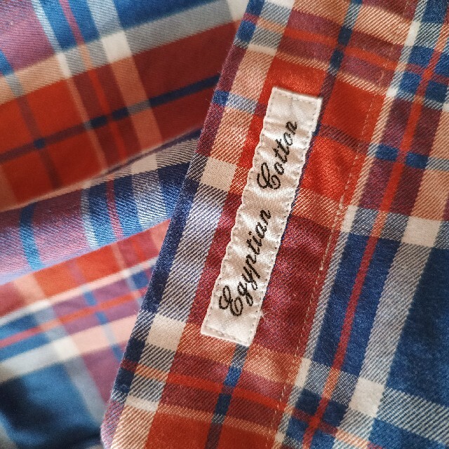 TOMORROWLAND(トゥモローランド)のゆー様専用TOMORROWLANDの高品質ブルーチェックシャツ メンズのトップス(シャツ)の商品写真