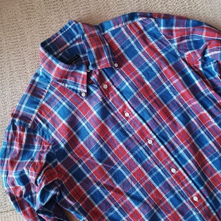 トゥモローランド(TOMORROWLAND)のゆー様専用TOMORROWLANDの高品質ブルーチェックシャツ(シャツ)