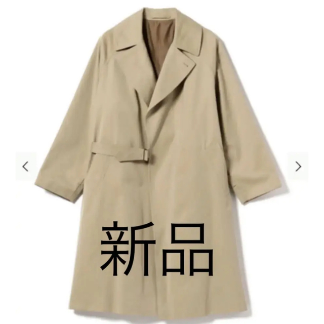 COMOLI Cotton Gabardine Tielocken Coat 3