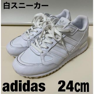 アディダス(adidas)の【値下げしました】adidas 白スニーカー(スニーカー)