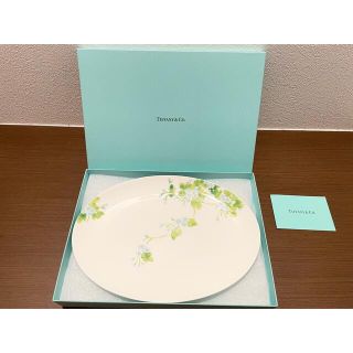 TIFFANY＊リーフオーバルプラター