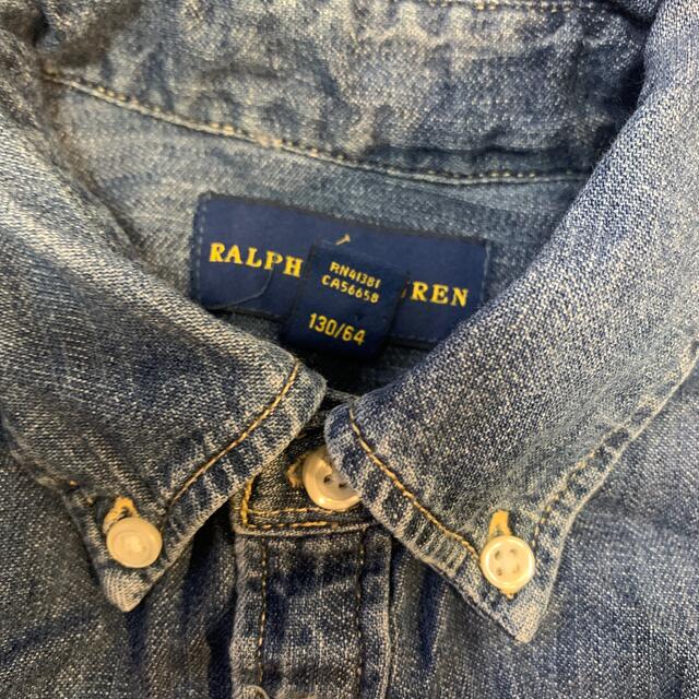 POLO RALPH LAUREN - ポロ ラルフローレン デニムワンピース 130センチ