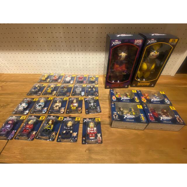 ハンドメイドhappyクジ be@rbrick フルコンプ　x men